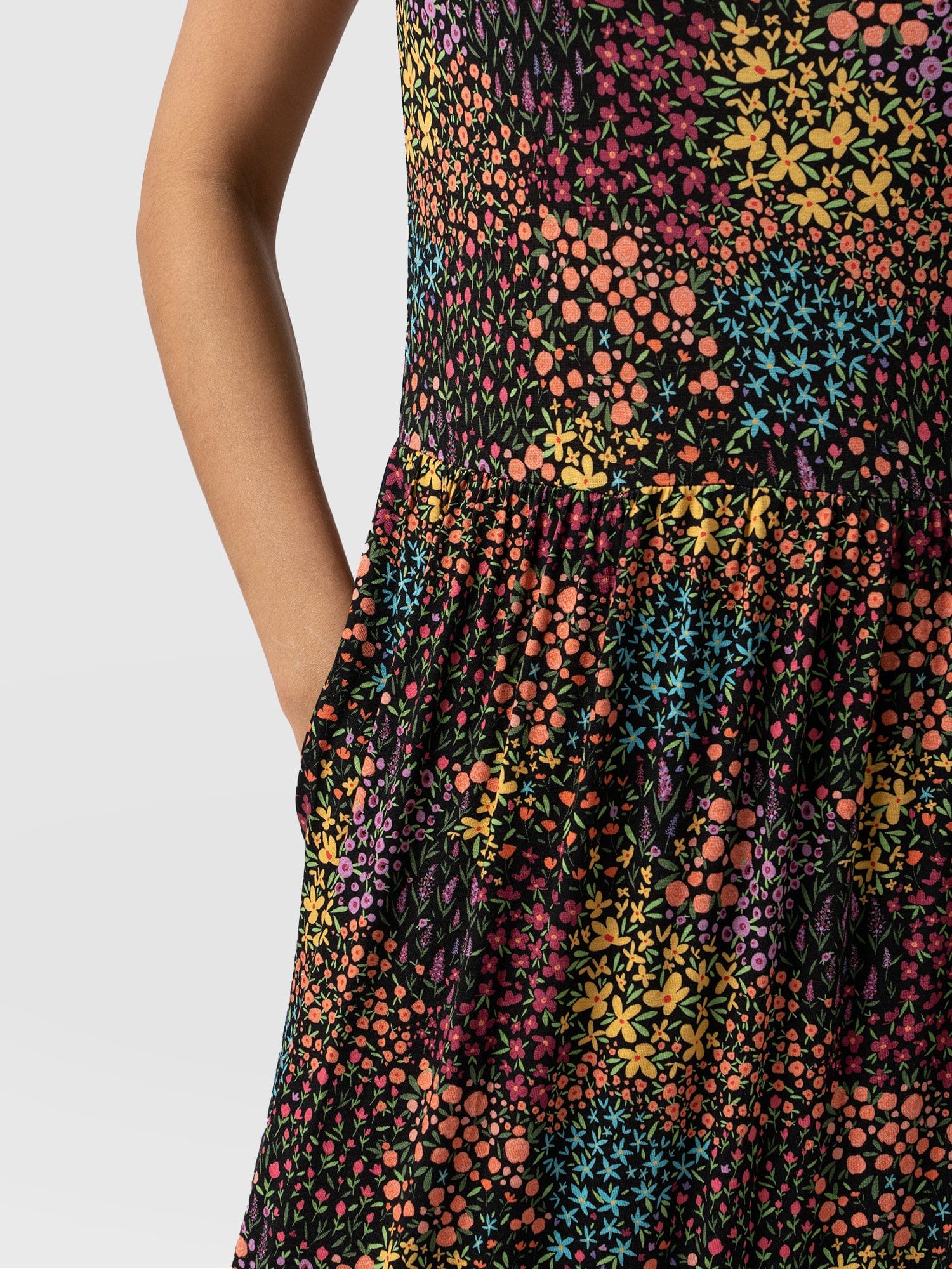 Greenwich Dress Short Sleeve - Ditsy Floral